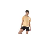 Maillot manches courtes compressport performance jaune femme