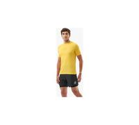 Maillot manches courtes compressport performance jaune homme