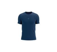Maillot manches courtes compressport trail racing bleu homme