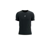 Maillot manches courtes compressport trail racing noir homme
