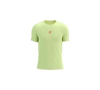T-shirt Compressport Trail Racing manches courtes vert citron - L