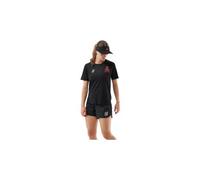 Maillot manches courtes compressport training ironman 2025 noir femme