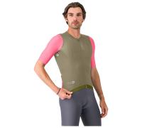 Castelli - Corretto Jersey - Maillot de cyclisme - XL - elmwood / rosa giro-white