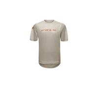 Maillot manches courtes dainese hg aer taupe rouge