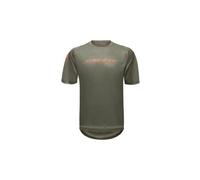 Maillot manches courtes dainese hg aer vert rouge