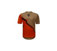 Maillot manches courtes dainese hgaer rouge marron