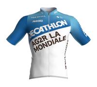 Maillot manches courtes DECATHLON AG2R LA MONDIALE Race 2024 blanc