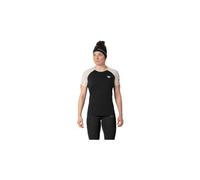 Maillot manches courtes dynafit alpine pro beige noir femme