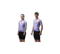 Maillot manches courtes edition limitee unisexe lebram izoard aero violet bleu 2025