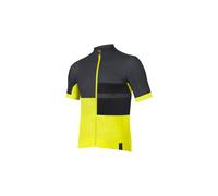 Maillot manches courtes endura fs260 print jaune noir