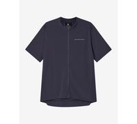 Endura Loop Zipped Short Sleeve Enduro Jersey Bleu 3XL Homme Carbon Grey