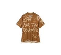 Endura Singletrack Print Short Sleeve Enduro Jersey Marron XL Homme