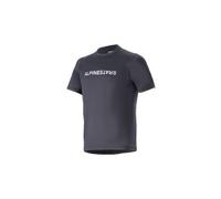 Maillot manches courtes enfant alpinestars a dura switch noir