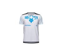 Maillot manches courtes enfant fox ranger digi image junior blanc bleu