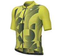 Maillot manches courtes Enjoy vert néon 2XL