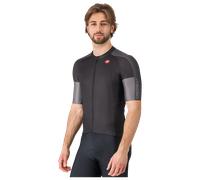 Castelli Entrata 6 Short Sleeve Jersey Gris XL Homme Light Black / Dark Grey / Smoke Grey