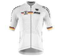 Bioracer Maillot cyclisme manches courtes German Icon Classic Matrix Blanc 2XL Homme
