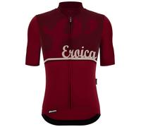 Santini Eroica L´ Short Sleeve Jersey Rouge S Homme Bordeaux