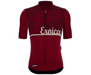 Maillot manches courtes Eroica L' bordeaux