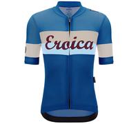 Santini - Eroica Quiete Jersey - Maillot de cyclisme - L - azzurro