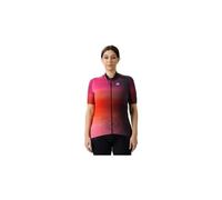Maillot Alé PRAGMA Circus manche courte rose femme - L