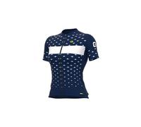 Maillot manches courtes femme ale stars navy bleu blanc