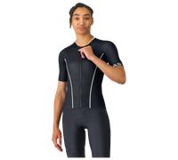 Maillot Castelli Anima Flow manches courtes noir blanc - XL