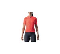 Maillot manches courtes femme castelli anima 3 rose bleu