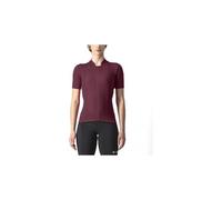 Maillot manches courtes femme castelli anima 3 rouge