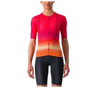Castelli Climber´s 4.0 Short Sleeve Jersey Orange S Femme Hibiscus / Pink-Ornge
