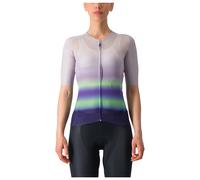 Castelli Climber´s 4.0 Short Sleeve Jersey Violet M Femme Purple Mist / Green-Dark Purple