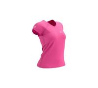 T-shirt Compressport Training manche courte fuchsia femme - M