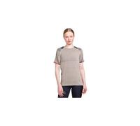 Maillot manches courtes femme craft pro trail beige rose
