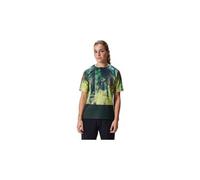 Maillot Endura Tropical Limited Edition manche courte bleu jaune vert femme - L