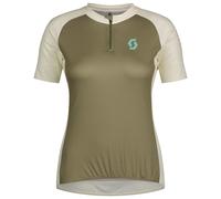 Maillot manches courtes femme Endurance 20 beige/vert M