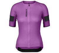 Maillot manches courtes femme Endurance Pro lilas