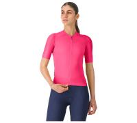 Maillot Castelli Espresso 2 manches courtes rose femme - L