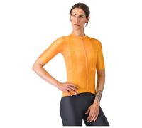 Castelli Fantasia Short Sleeve Tri Jersey Orange XL Femme