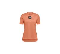 Maillot manches courtes femme fox ranger head corail