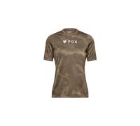 Maillot manches courtes femme fox ranger tru dri vert