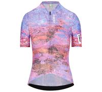 Q36.5 Gregarius Damask Short Sleeve Jersey Violet S Femme Damask Purple