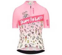 Maillot manches courtes femme Gregarius Pro Team Gelato blanc S