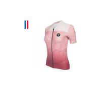 Maillot manches courtes femme lebram grand ballon rouge coupe ajustee
