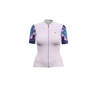 Maillot manches courtes femme lebram ventoux petrole rose