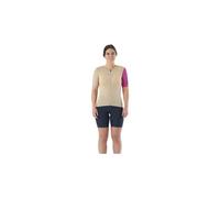 Maillot manches courtes femme mavic essential beige rose