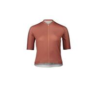 Maillot manches courtes femme poc pristine himalayan salt marron