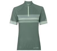 Vaude Bike Posta Half Zip Ii Short Sleeve Jersey Vert 38 Femme Agave