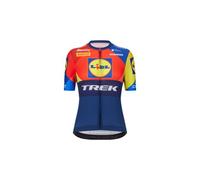 Maillot Lidl-Trek 2025 manches courtes bleu femme - S
