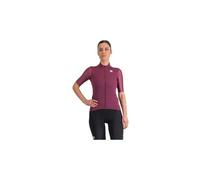 Maillot Sportful SuperGiara manche courte rouge lilas femme - L