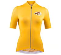 Maillot manches courtes femme Tempo Mesh jaune